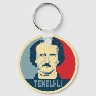 Porte-clés Edgar Allan Poe TEKELI-LI Style Hope