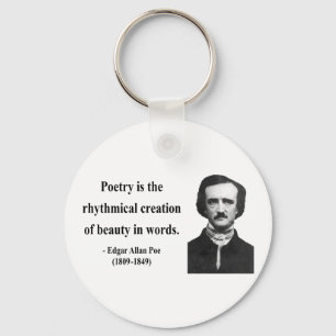 Porte-clés Edgar Allen Poe Citation 5b