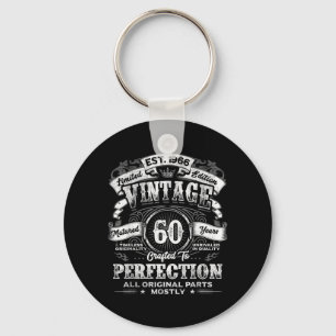Porte-clés Édition Lied 1966 Vintage 60 ans Anniversaire 60èm
