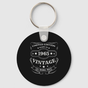 Porte-clés Edition Limitée Fabriquée En 1965 Cadeau Anniversa