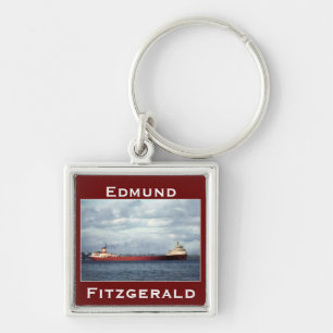 Porte-clés Edmund Fitzgerald sur la rivière de St Clair