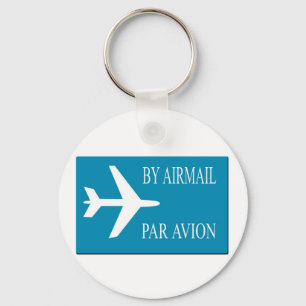 Porte-clés Effet autocollant d'avion