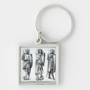 Porte-clés Effigies des chevaliers Templars