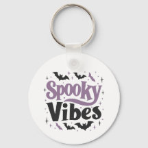 Éffrayant Vibes Porte - clé - Kawaii Halloween