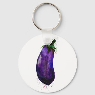 Porte-clés Eggplant Aubergine