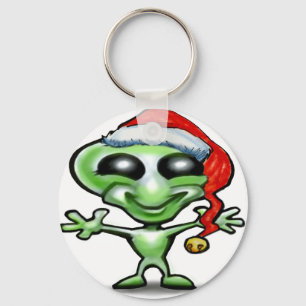Porte-clés Église alien