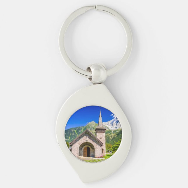 Porte-clés Église de Chamonix (Devant)