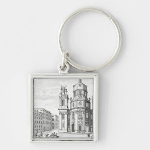 Porte-clés Église de Notre Dame, Salzbourg, Autriche, de