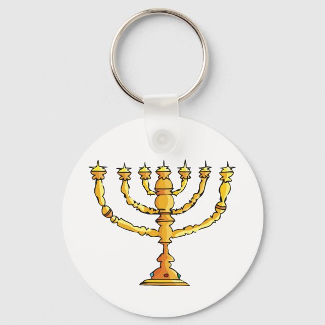 Porte-clés Église Menorah (Recto)