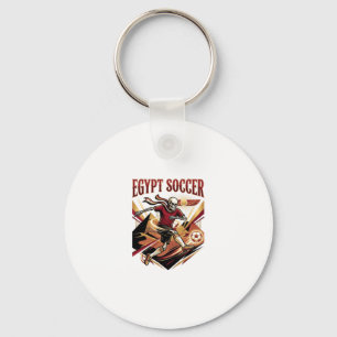 Porte-clés Égypte Football Squelette Buteur Nations Premium S