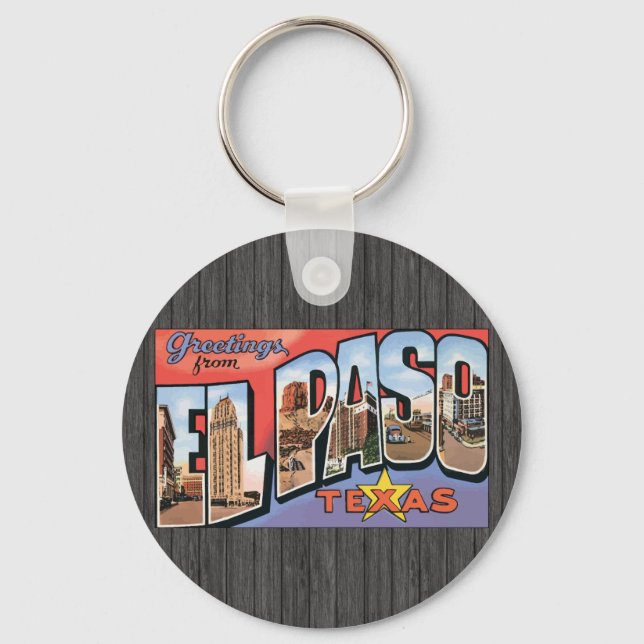 Porte-clés El Paso Texas (Recto)