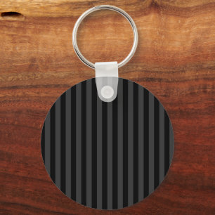 Porte-clés Elagnat Black & Smoky Black Vertical Stripes