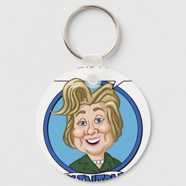 Porte-clés Election 2016 de Hilary Clinton (Recto)