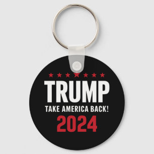 Porte-clés Élection Donald Trump 2024 Reprenez l'Amérique