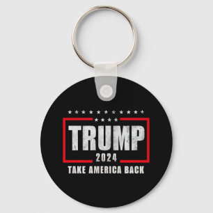 Porte-clés Élection Donald Trump 2024 Reprenez l'Amérique
