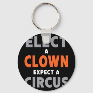 Porte-clés Élection D'Un Clown Attendez Un Cirque - Anti-Trum