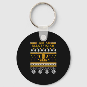 Porte-clés Électricien Électronique Vilain Sweat de Noël Cade