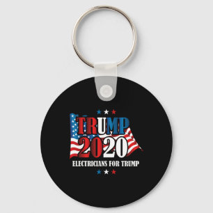 Porte-clés Électriciens Trump Président Campagne