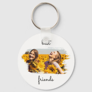 Porte-clés Elégant BFF Meilleur Amis Pour Anniversaire Carte