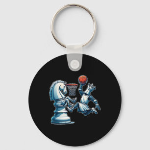 Porte-clés Elégant jeu d'échecs King Sketll