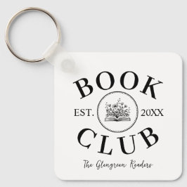 Porte-clés Élégant livre Club Cadeau livre livre Lover