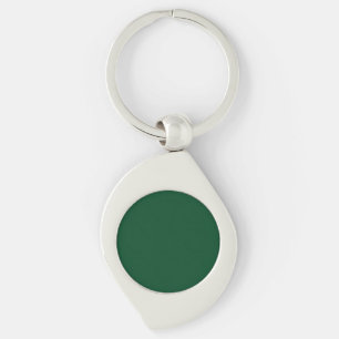 Porte-clés Élégant Moderne Minimaliste Forêt Vert
