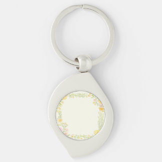 Porte-clés Elégant Porte - clé personnalisable avec aquarelle