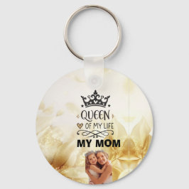 Porte-clés Elegant Queen of my Life-my mom