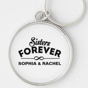 Porte-clés Élégant - soeurs pour toujours