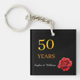 Porte-clés Élégante conservation florale - Romantique cadeau