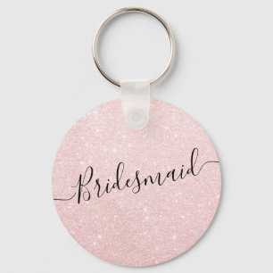 Porte-clés Élégante femme de chambre d'parties scintillant 