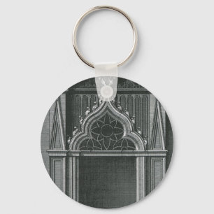 Porte-clés Élément architectural vintage, Porte gothique