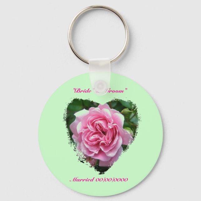 Porte-clés Éléments de coordination Rose Escalade (Recto)