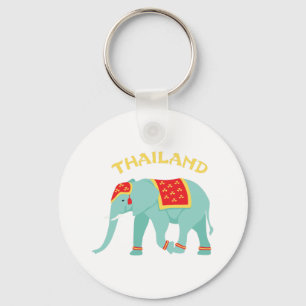 Porte-clés Éléphant de la Thaïlande
