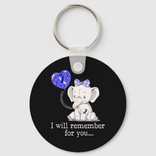 Porte-clés Elephant de sensibilisation à l'hydrocéphalie 1