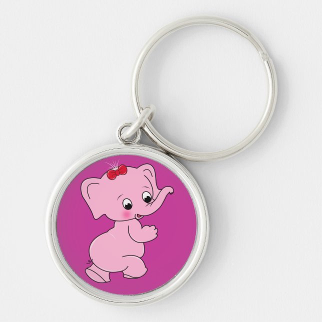 Porte-clés Éléphant Plumpy de Lil (Devant)