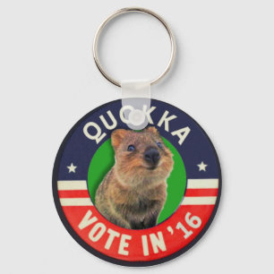 Porte-clés Élisez le président de Quokka en 2016
