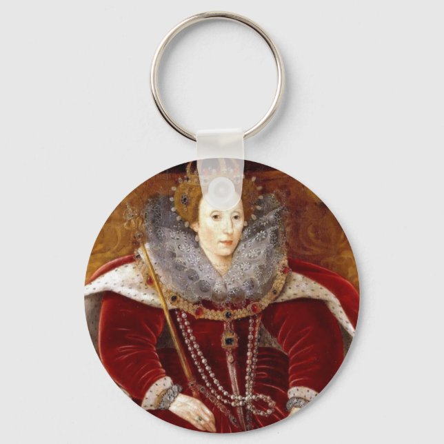 Porte-clés Elizabeth I Red Robes (Recto)