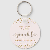 Elle Feuille un peu de Porte - clé Sparkle™