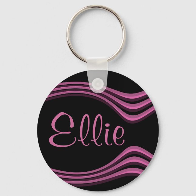 Porte-clés Ellie personnalisable (Recto)