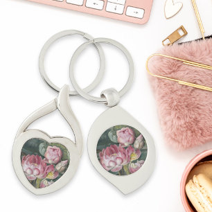 Porte-clés Ellis Rowan Sacré Lotus Eau Lily Fleur Vintage