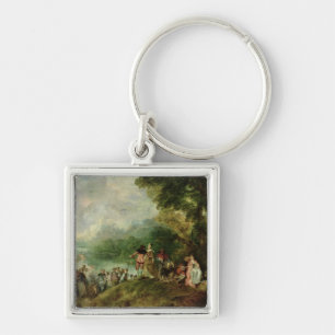 Porte-clés Embarquement pour Cythera, 1717