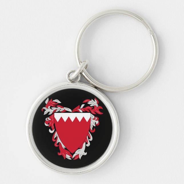 Porte-clés emblème de bahrain (Devant)