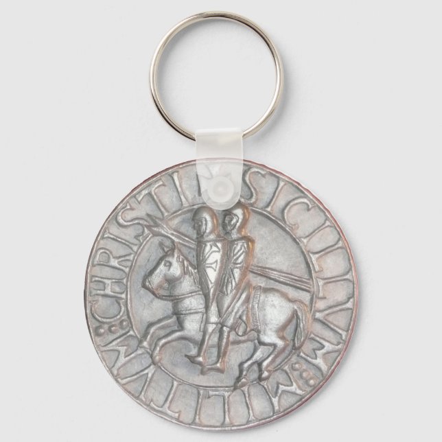 PORTE-CLÉS EMBLÉME DE CHEVALIERS EN MODÈLE (Recto)