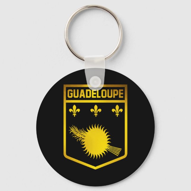 Porte-clés Emblème de Guadeloupe (Recto)