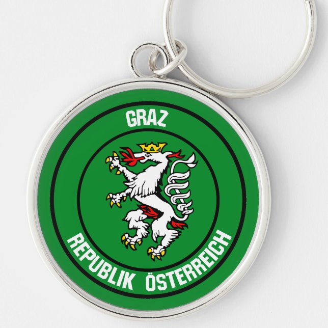 Porte-clés Emblème de la ronde de Graz (Devant)