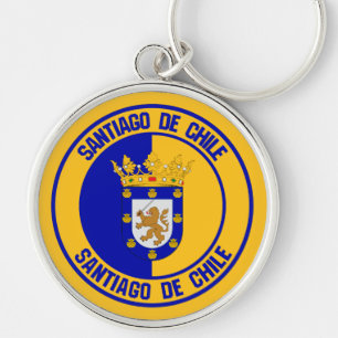 Porte-clés Emblème de la ronde de Santiago