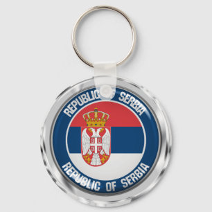 Porte-clés Emblème de la Serbie
