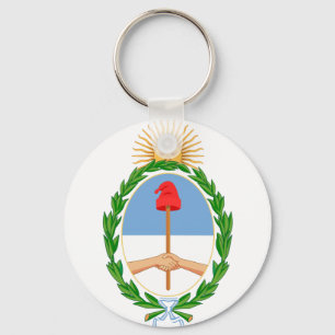 Porte-clés emblème de l'argentine
