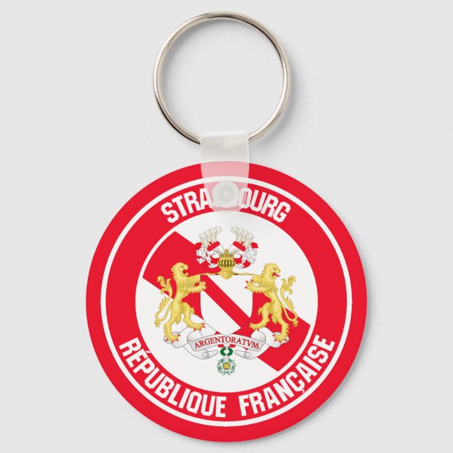 Porte-clés Emblème de Strasbourg (Recto)